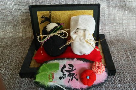 布ころ人形『婚礼祝い』